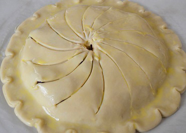 Pithivier unbaked