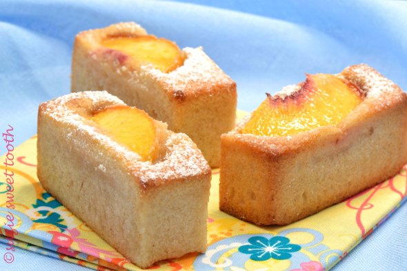 Peach Financiers 1