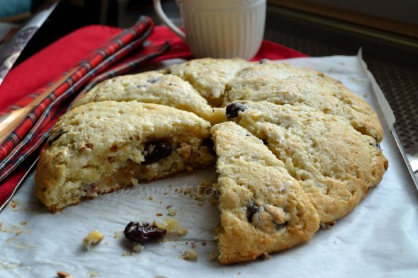 Cherry Scones