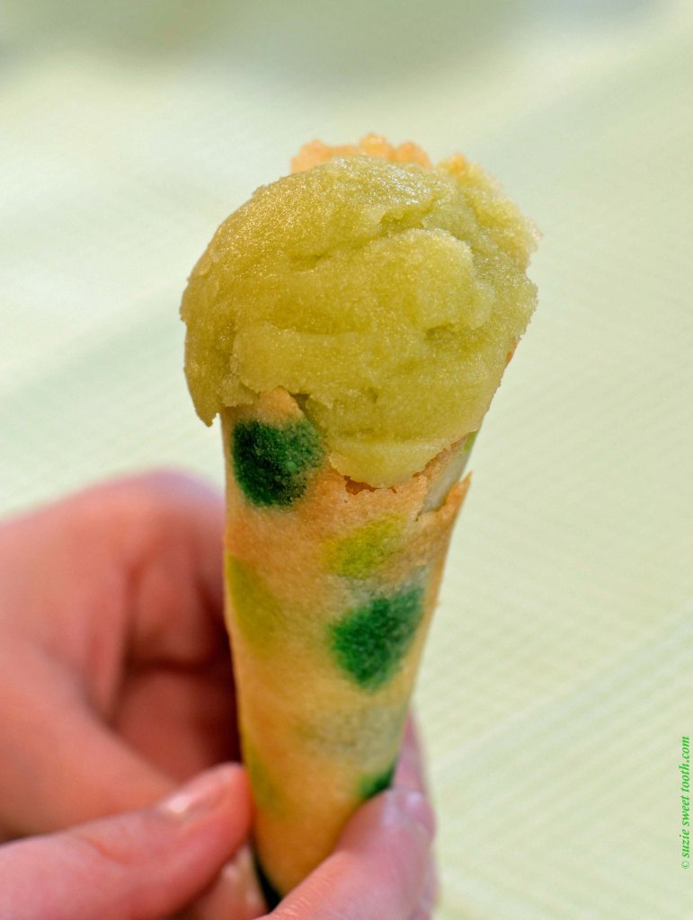 Green Apple Sorbet Cone 3