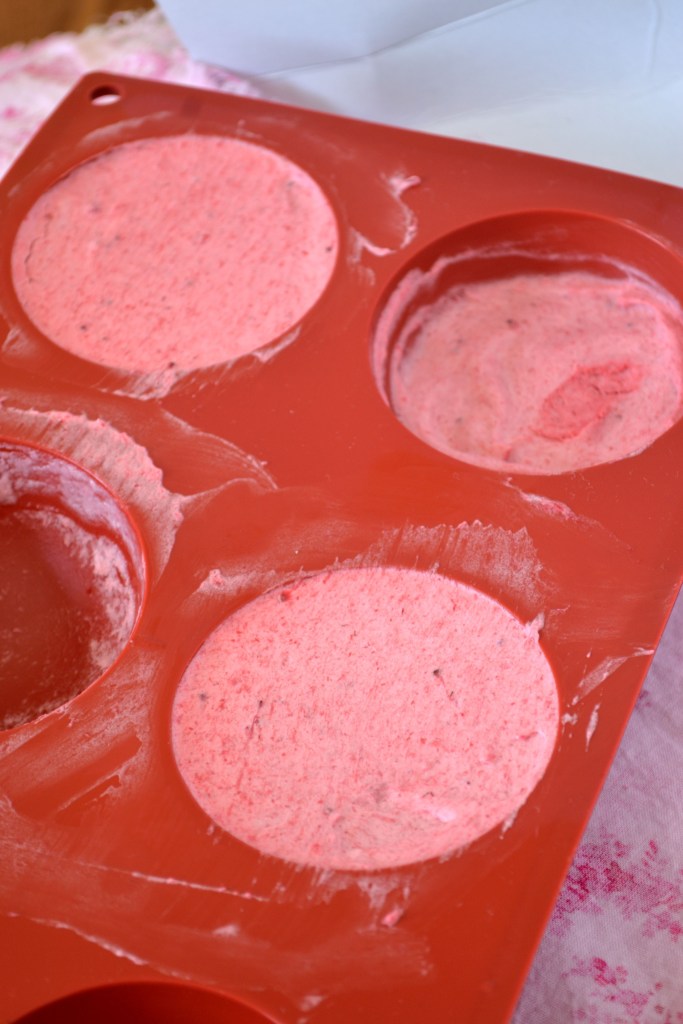 mousse filled silicone molds