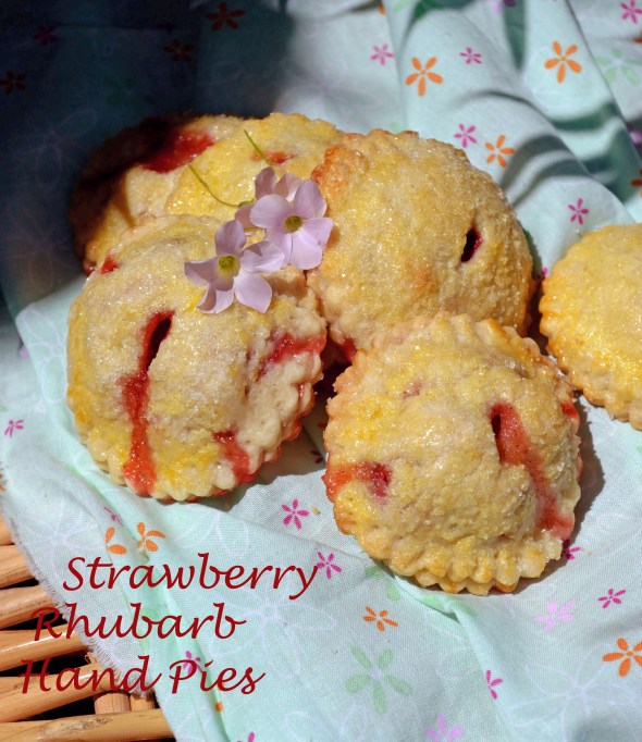Strawberry Rhubarb Hand Pies group 4