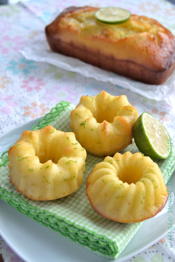 Lime Syrup Bundtlettes