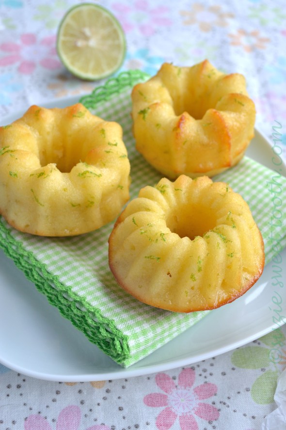Lime Syrup Cakes
