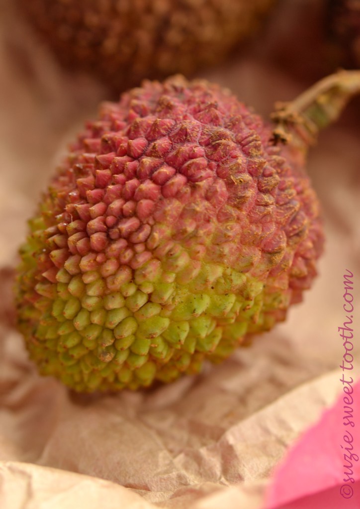 lychee unpeeled