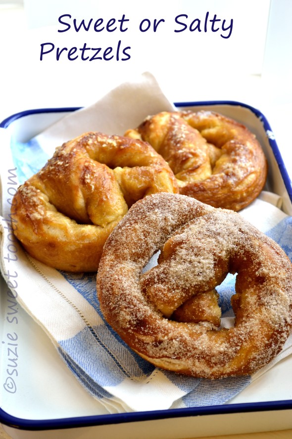 pretzels sweet or salty tray