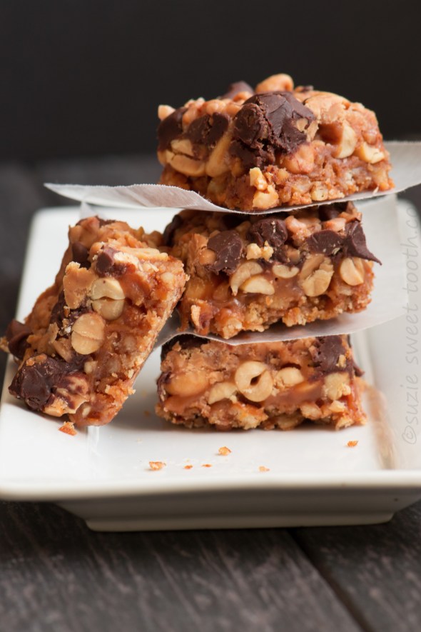 Sweet & Salty Everything Bars