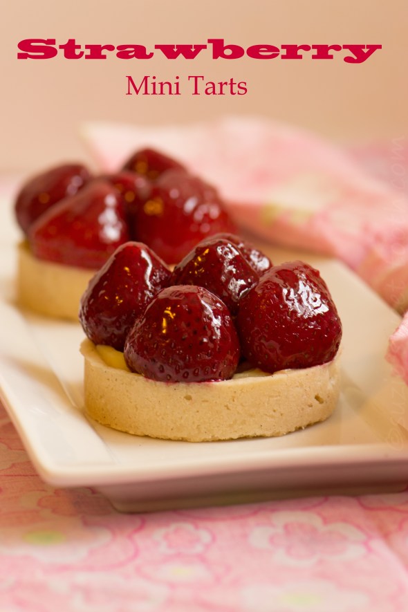 strawberry summer tarts