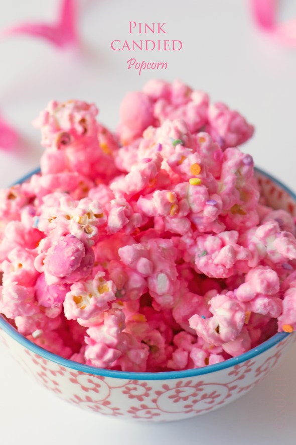 Pink Popcorn for Breast Cancer Awareness Month