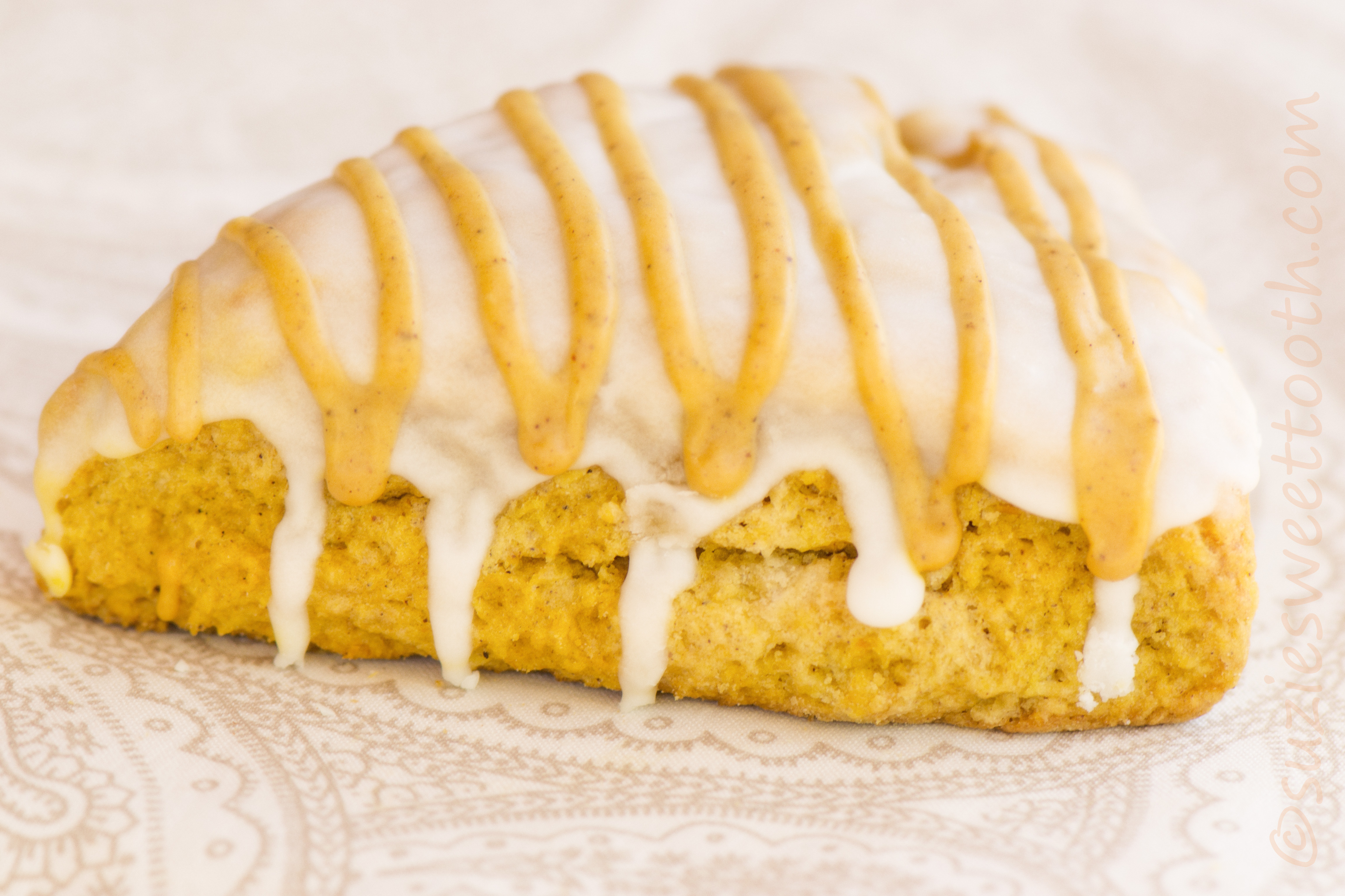 PumpkinSpiceGlazedScone