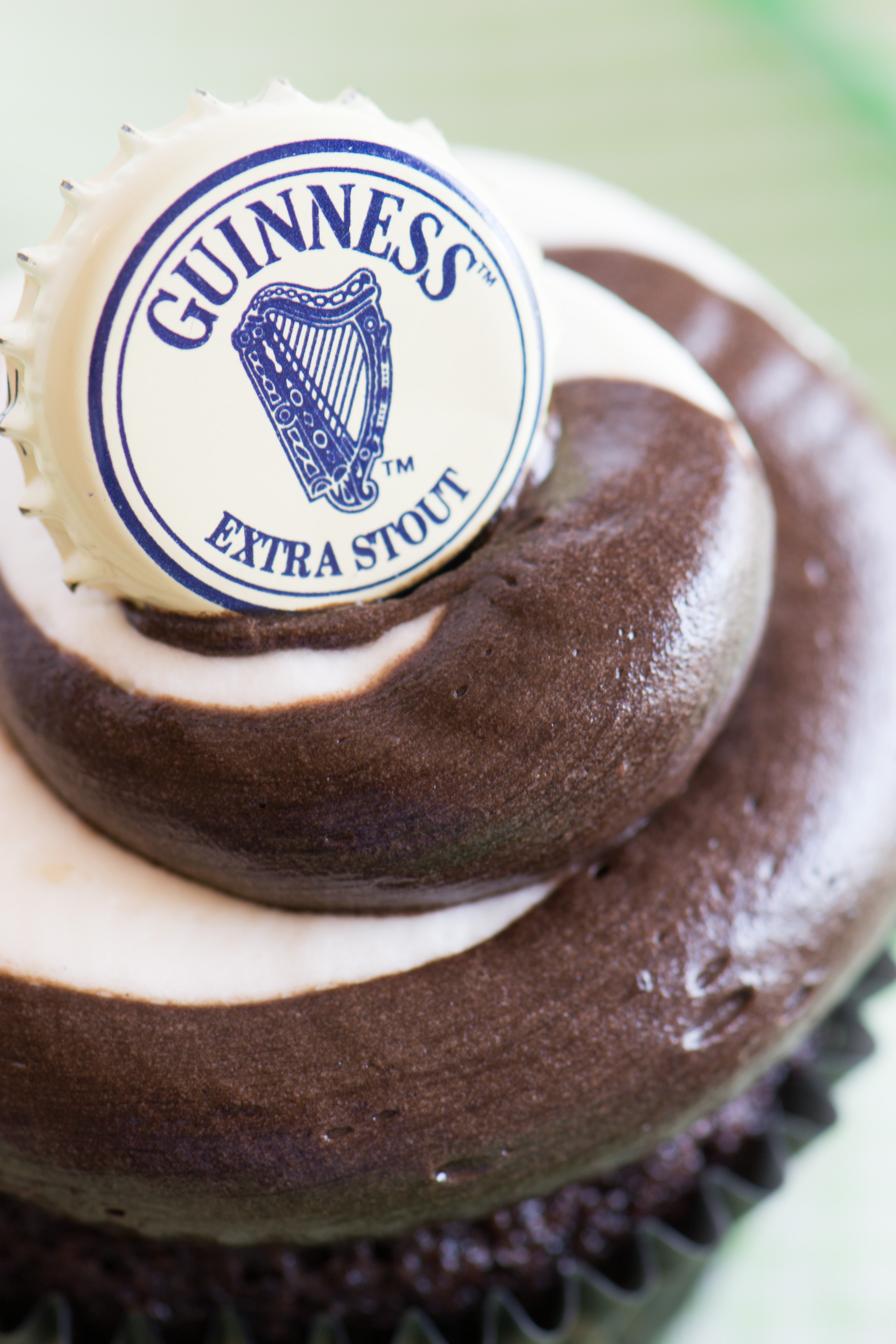 Choc Guinness Stout Cupcake