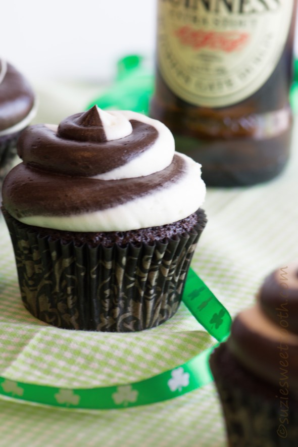Chocolate and Guinness Stout Cupcakes