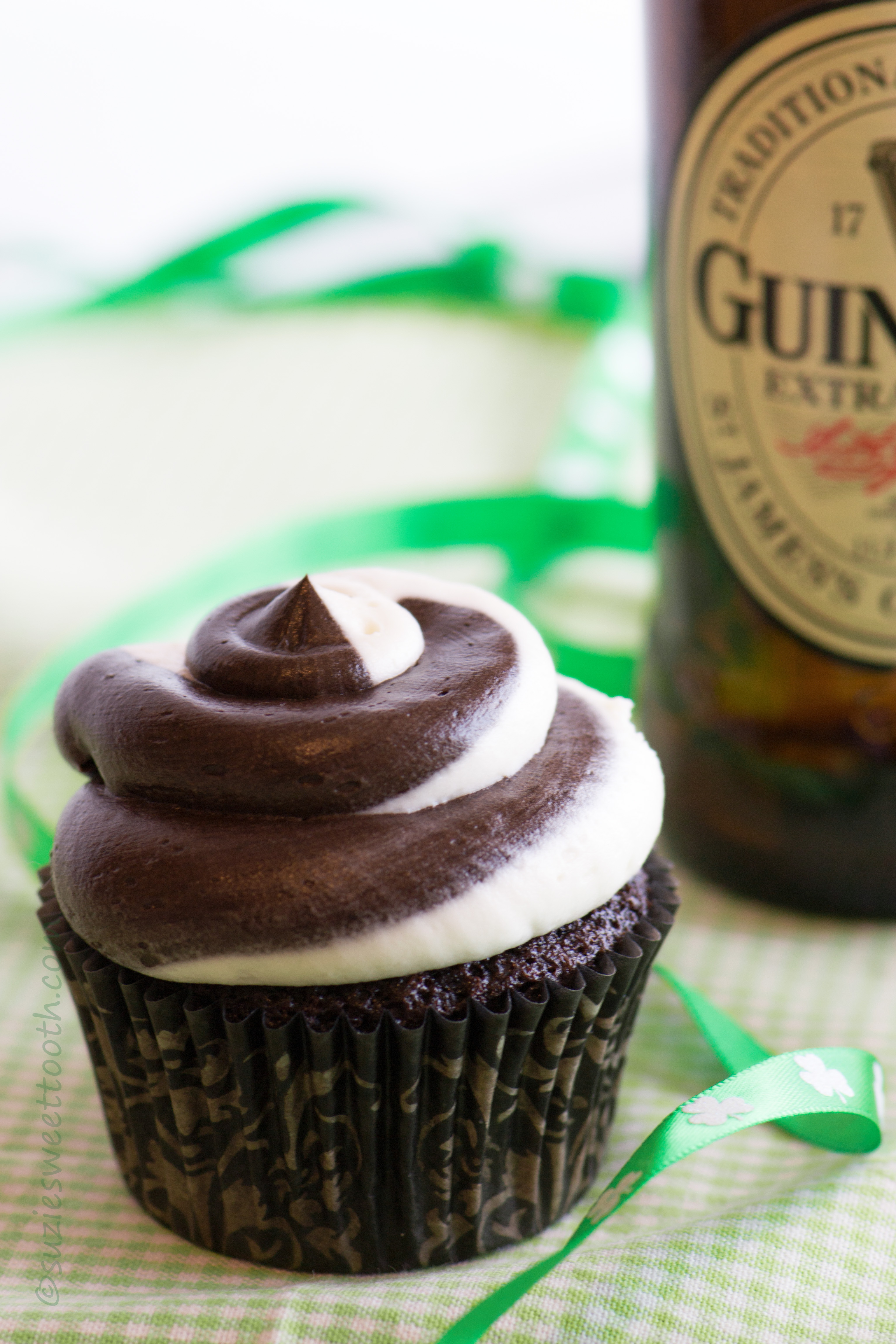 Chocolate Guinness Stout Cupcakes