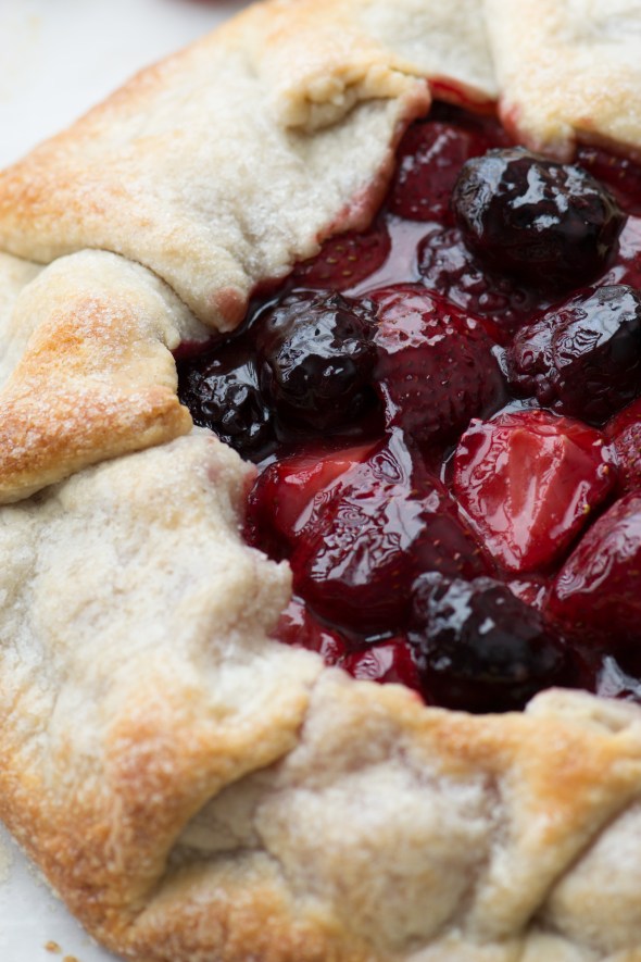 Strawberry Galette