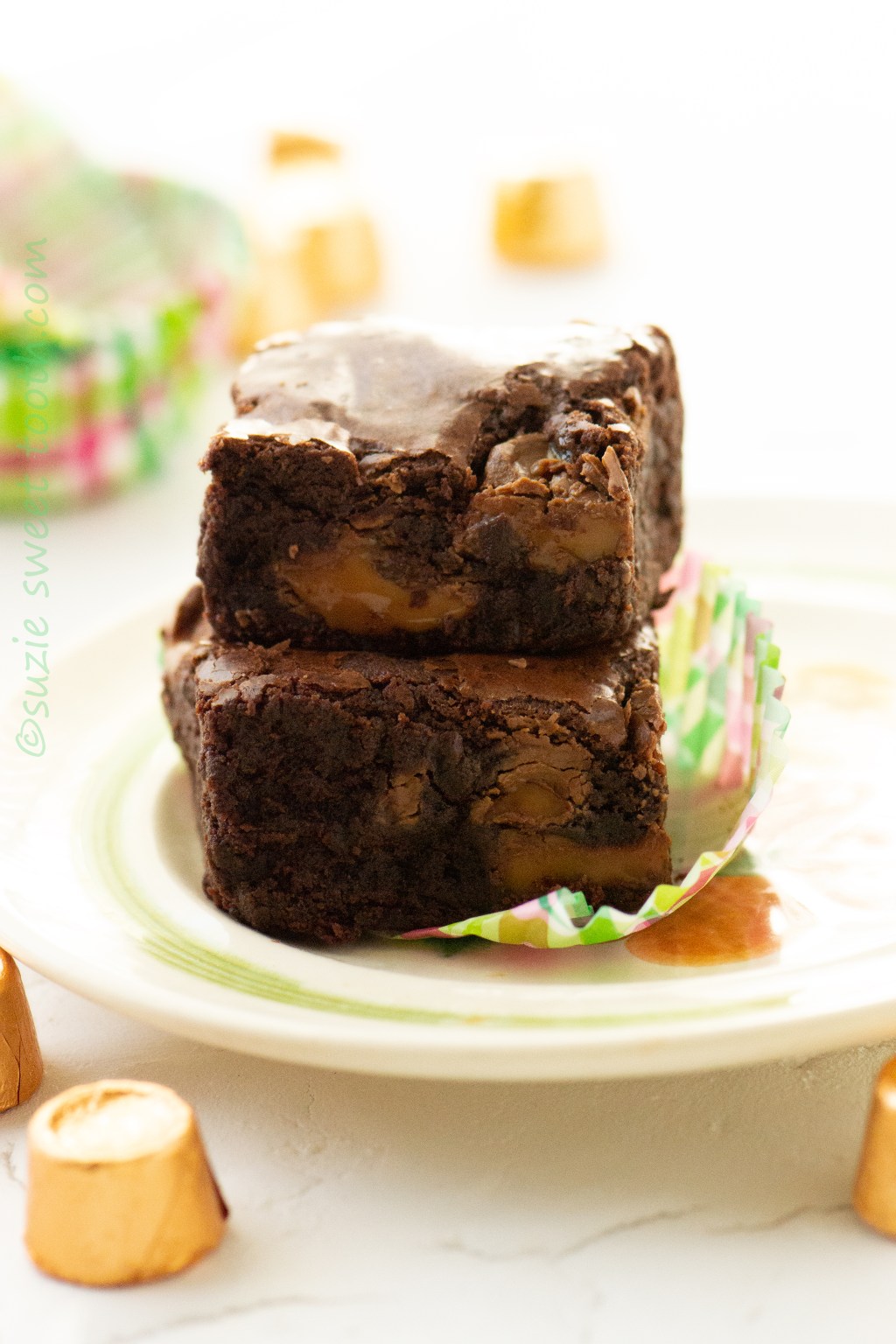 Fudgy Brownies with&nbsp;Rolo’s