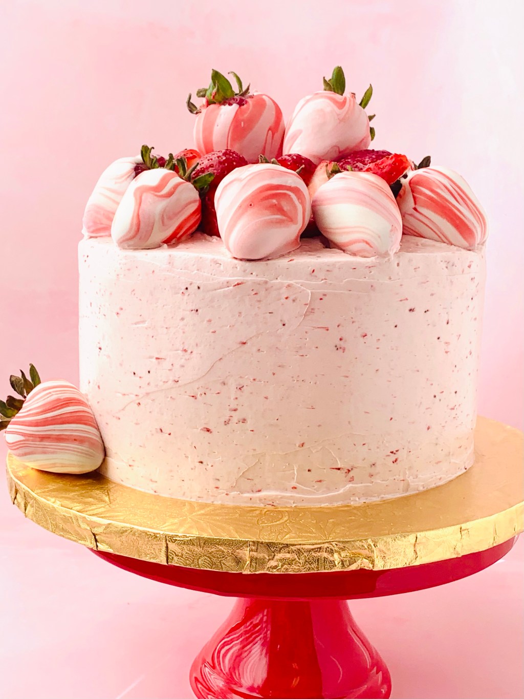 Fresh Strawberry Cake