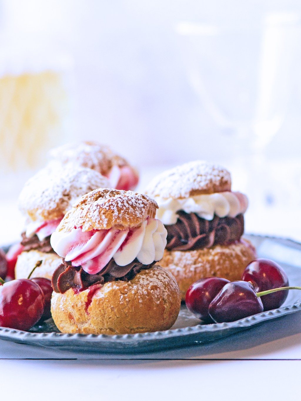 Black Forest Cream&nbsp;Puffs